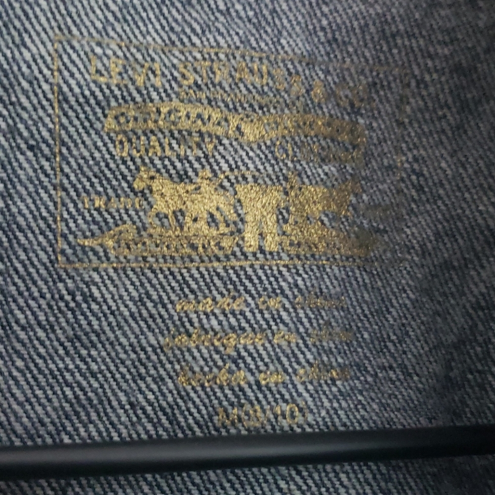 SALE 🧥🤍 Kids M Levi's Jean Jacket - Picture 7 of 9